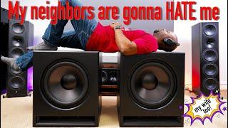 These dual 18” MONSTER home theater subwoofers cost less than you’d think  GSG MartyCube V2.1