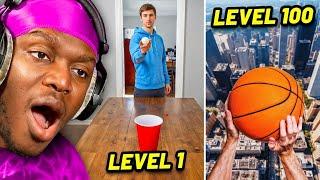 Level 1 To Level 100 Trick Shots