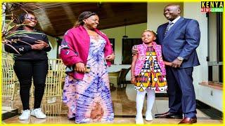 LOVELY MOMENT as Gachagua hosts Little Girl who entertained Ruto in Nakuru - Princess Angel