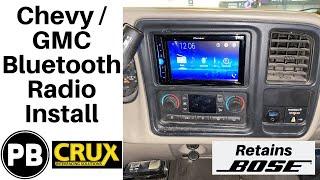 1995 - 2006 Chevy  GMC Stereo Install