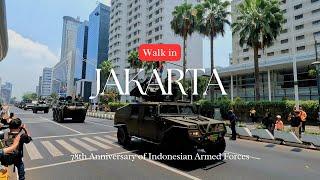 Indonesia Military Parade in Jakarta  78th Armed Forces day 4K GoPro