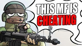 HE IS CHEATING A Rainbow Six Siege Animation