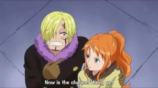 Nami uses haki