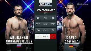 UFC Fight Night Moscow Nurmagomedov vs. Zawada Full Fight Highlights