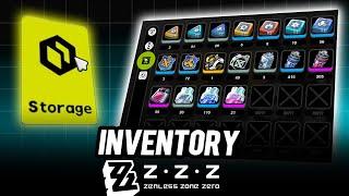 Inventory In Zenless Zone Zero