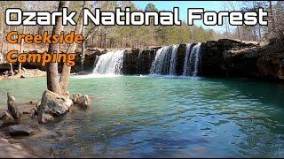 Ozark National Forest Creekside Camping