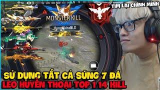 HÙNG AKIRA CHỈ DÙNG SÚNG CHẾ TÁC 7 ĐÁ BẮN RANK HUYỀN THOẠI VÀ TRẬN ĐẤU TOP 1 14 KILL HỦY DIỆT