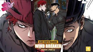 VINNY VS HWANGYEON KACAUUU  ALUR MANHWA WIND BREAKER PART 21