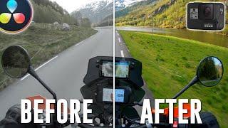 How to Fix your Motorcycle GoPro Footage  Hero 7 8 & 9