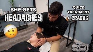 Whats ACTUALLY Causing Your Headaches?  Quick Treatment + CRACKS with Dr. Tyler
