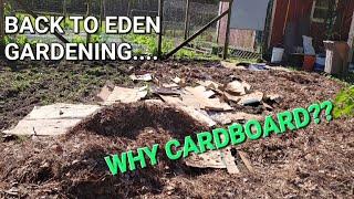 BACK TO EDEN GARDEN WHY USE CARDBOARD