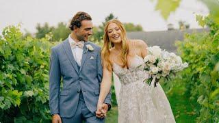 Paige + Karl - Gorgeous Vineyard Wedding at Ashery Lane Farm