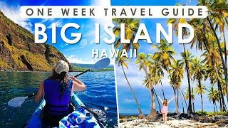ONE WEEK on the BIG ISLAND HAWAII  BEST THINGS to DO EAT & SEE  Travel Guide