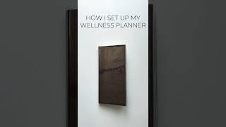 My welness planner setup #planner #plannerlove #plannernerd #planneraddict #plannerlife #hobonichi