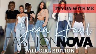 Fashion Nova Jean Haul  Tall Girl Edition