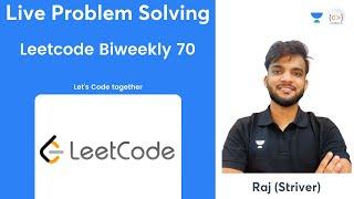 Leetcode Biweekly 70  Live Problem Solving  Striver