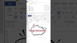 Merge Multiple Word Documents into One Simplify Your Workflow#words