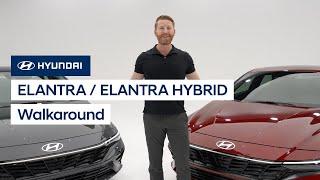 Walkaround  Refreshed 2024 ELANTRA and ELANTRA Hybrid  Hyundai