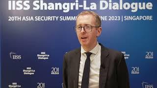 IISS Shangri-La Dialogue 2023 James Crabtree comments on Sino-American relations