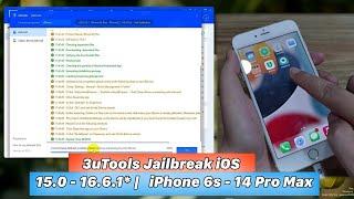 3UTOOLS - Jailbreak iOSiPadOS 15.0 - 16.6.1*  A9 - A16 M1 - M2  iPhone 6s - 14 Pro Max