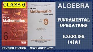 ALGEBRA  EXERCISE 14A QUESTIONS  6 and 7