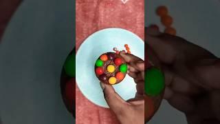 Lotte Choco Pie Chocolate and Skittles Gems Candy Desinger Popsicle  #shorts #youtubeshorts