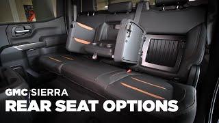 GMC Sierra - Rear Seats Options