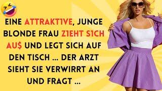 Täglich Witzige Videos  Eine Attraktive Blonde Frau…BESTER WITZ DES TAGES 