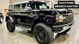 2024 Ford Bronco Raptor Shadow Black Updated Fender Paint Matched 