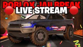 Roblox Jailbreak Live Grinding *NEW* SEASON AND MORE