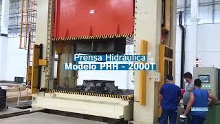 Prensas Hidráulicas PHH de Grande Porte - 1000 e 2000t - Hidráulicos Menegotto