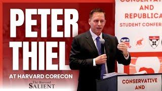 Peter Thiel - Keynote Address  The Conservative and Republican Student Conference