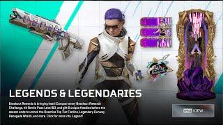 APEX Legends & Legendaries  S20 BREAKOUT Rewards  WRAITH & FLATLINE  ALTAR Teaser