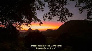 Timelapse do céu vulcânico - Rio de Janeiro