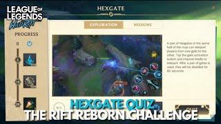 Hexgate Quiz Answer  Wild Rift