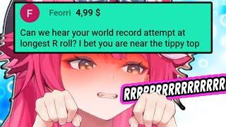 Raora Dropped The Longest R Roll In Hololive History Maybe Hololive EN