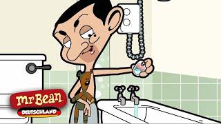 Mr Bean räumt auf   Mr. Bean animiert Deutsch  Lustige Cartoons  Mr Bean Deutschland