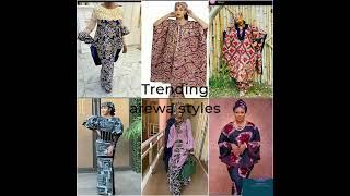 LASTEST AND TRENDING AREWA ASOEBI STYLESBEAUTIFUL AFRICAN FASHION FOR LADIES