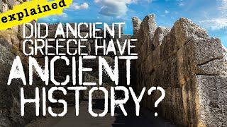 Did Ancient Greece have Ancient History?