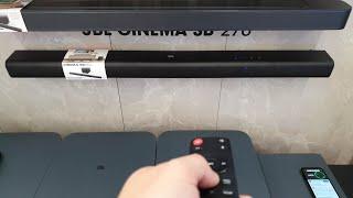 JBL Cinema SB550 3.1Channel Dolby Audio Soundbar 2024  Unboxing and Bass Sound Test