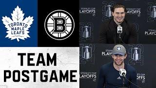 Maple Leafs Media Availability  RD1 GM5 Post Game at Boston Bruins  April 30 2024