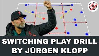 Switching play exercise by Jürgen Klopp