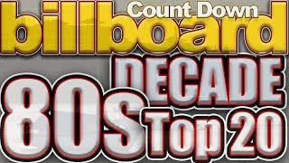 80s Decade Billboard Top 20 Countdown