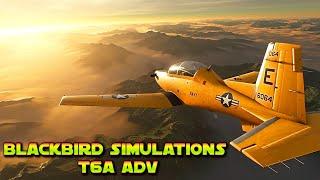 Blackbird Simulations - T6A ADV  3D Model First Look  MSFS  FS2020  4K