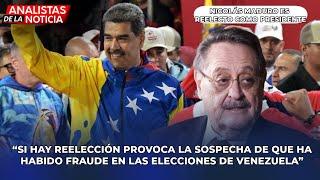 Nicolás Maduro es reelecto como presidente  𝗔𝗻𝗮𝗹𝗶𝘀𝘁𝗮𝘀 𝗱𝗲 L𝗮 𝗡𝗼𝘁𝗶𝗰𝗶𝗮 ️𝗰𝗼𝗻 𝗖𝗮𝗿𝗹𝗼𝘀 𝗟ó𝗽𝗲𝘇