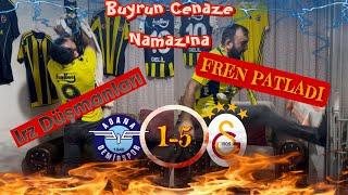 Fanatik Fenerbahçeli Delil Reis Galatasaray Maçı İzlerse  Fren Patladı ‍️ Futbol Tepki Videosu 