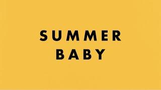 Jonas Brothers - Summer Baby Official Lyric Video