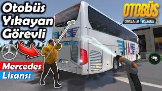 YENİ GÜNCELLEME  OTOBÜS YIKAYAN TESİS GÖREVLİSİ  MERCEDES LİSANSI  OTOBÜS SIMULATOR ULTIMATE 