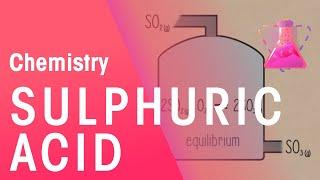 Manufacturing Sulphuric Acid  Reactions  Chemistry  FuseSchool