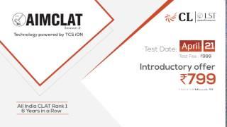 All India Mock CLAT 2017-  With technology powered by TCS iON